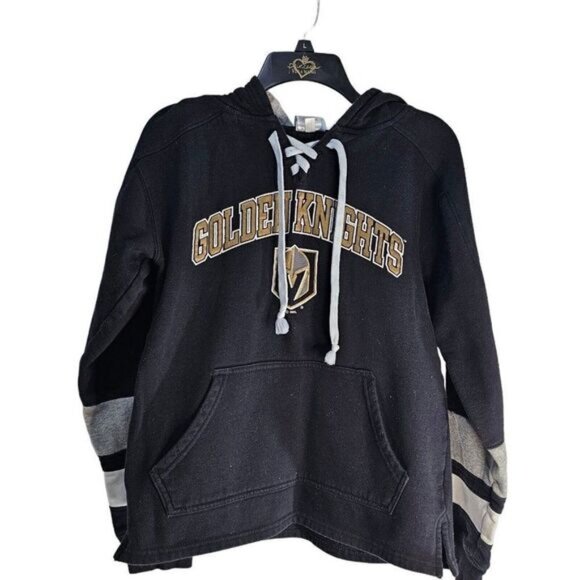Golden Knights Sweatshirt Mens S Black NHL Hoodie Hockey Las Vegas - Picture 1 of 5